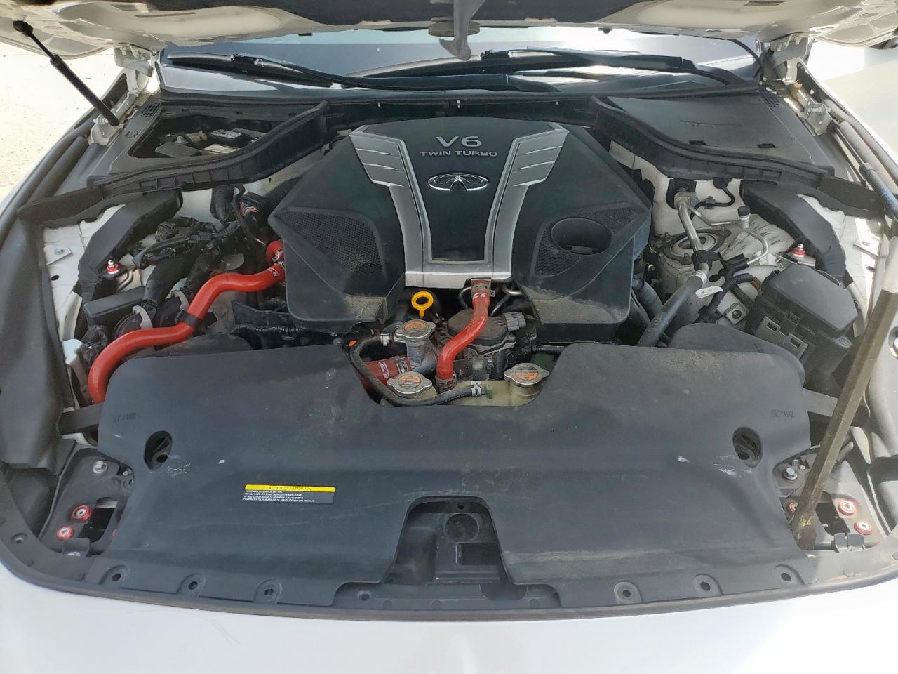 2017 Infiniti Q60 Red Sport 400 VIN: JN1FV7EK3HM610934 Lot: 57069245
