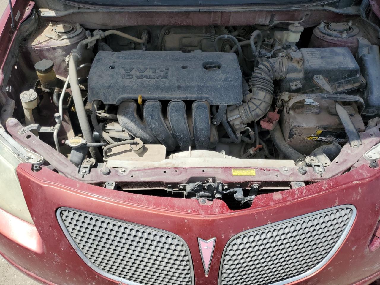 2007 Pontiac Vibe VIN: 5Y2SL65857Z400370 Lot: 55586705