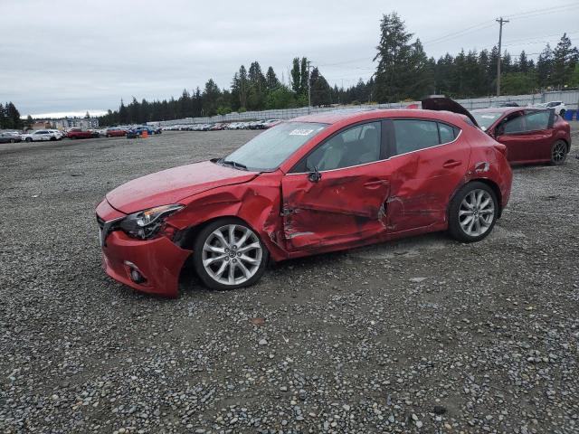 Хэтчбеки MAZDA 3 2015 Красный