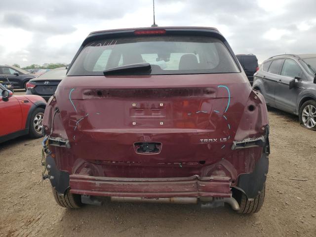  CHEVROLET TRAX 2016 Бургунди