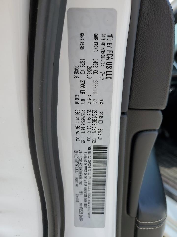 2017 Jeep Grand Cherokee Overland VIN: 1C4RJECG0HC965686 Lot: 55311795