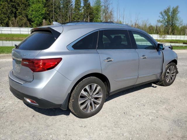  ACURA MDX 2016 Silver