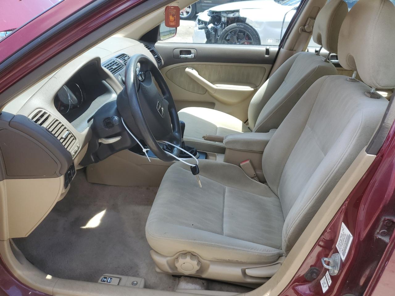 2003 Honda Civic Ex VIN: 2HGES25743H500052 Lot: 56479015