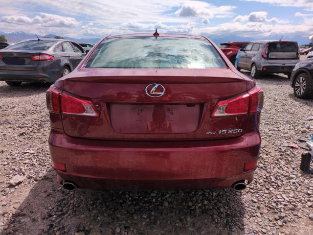  LEXUS IS 2012 Czerwony