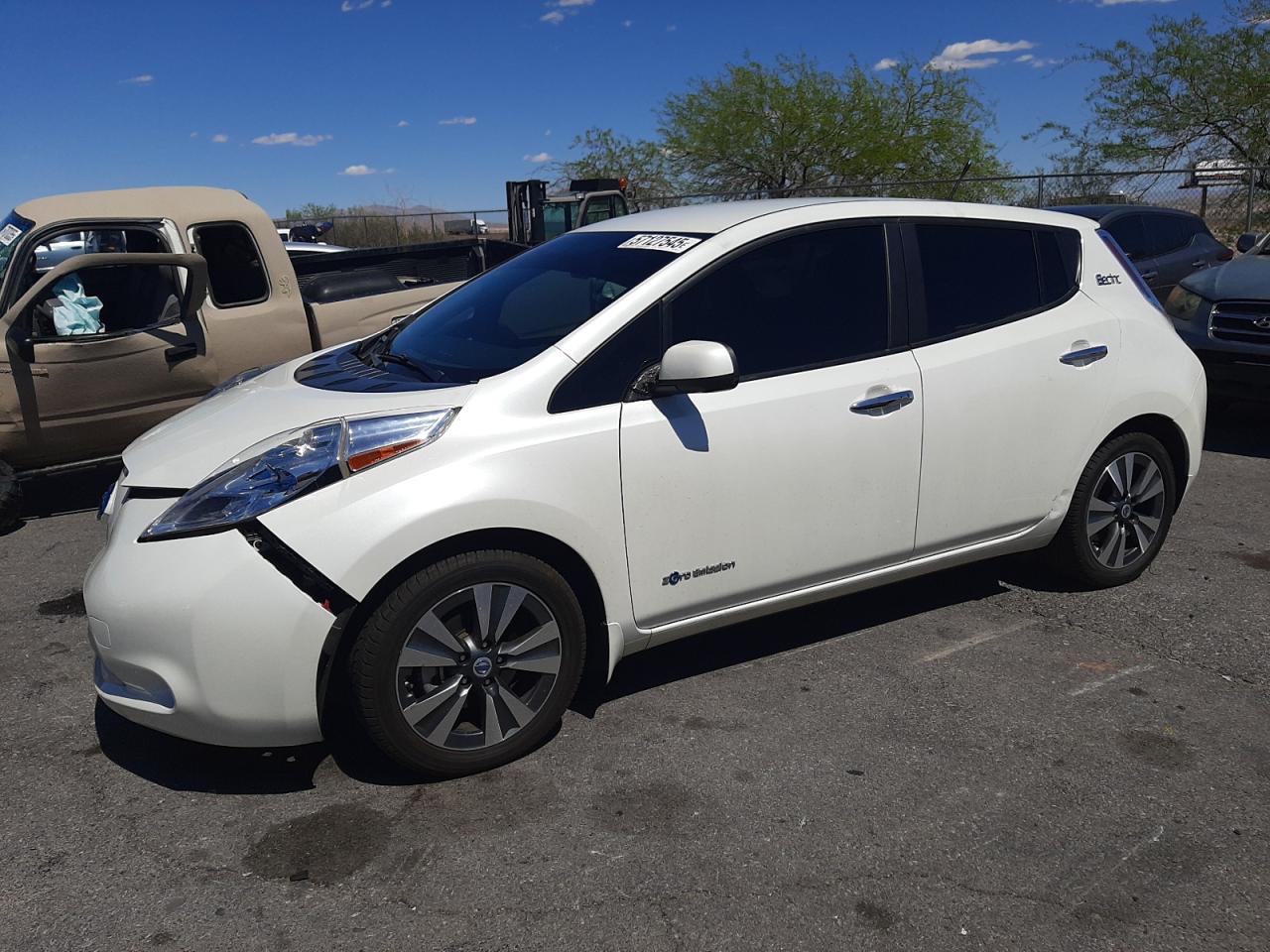 2013 Nissan Leaf S VIN: 1N4AZ0CP4DC410958 Lot: 57127545
