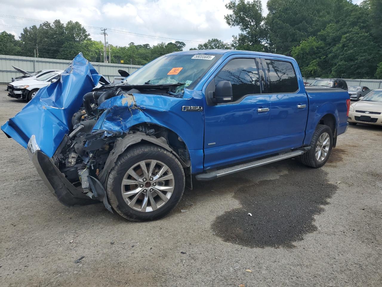 2015 Ford F150 Supercrew للبيع في Shreveport، LA - Front End