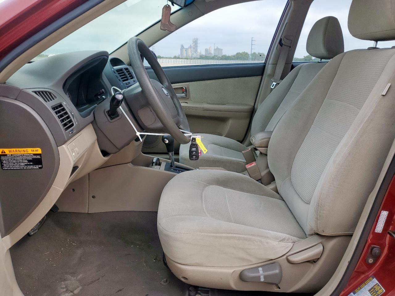 2007 Kia Spectra Ex VIN: KNAFE121875408568 Lot: 56514255