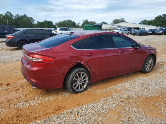  FORD FUSION 2017 Red