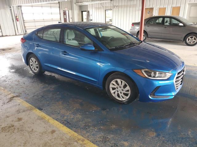 Sedans HYUNDAI ELANTRA 2017 Blue