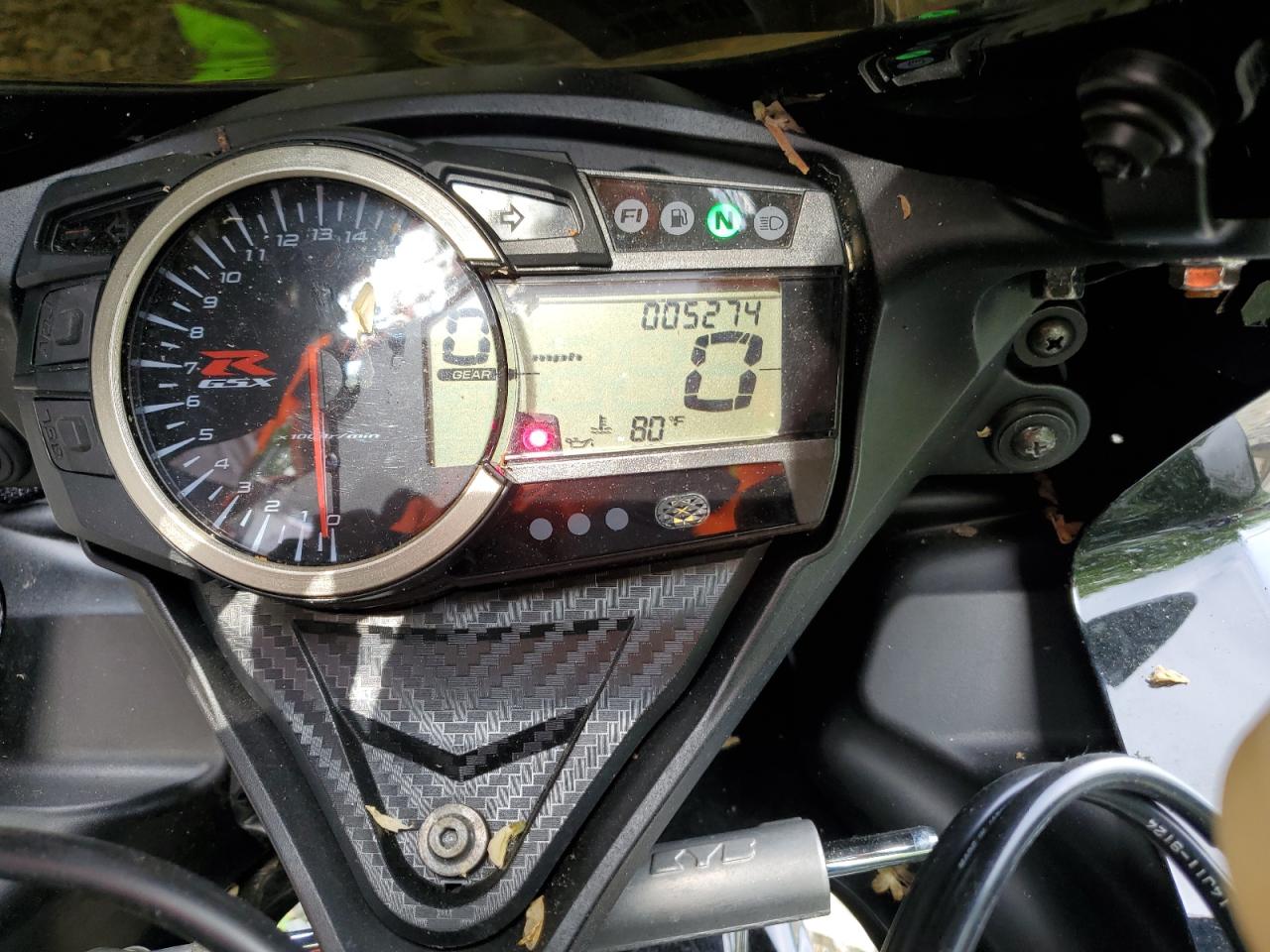 2020 Suzuki Gsx-R600 VIN: JS1GN7FA1L7100025 Lot: 53716845