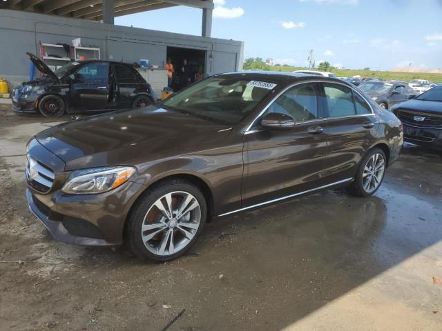 Sedans MERCEDES-BENZ C-CLASS 2016 Brown