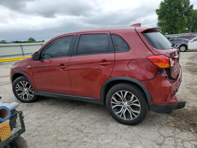  MITSUBISHI OUTLANDER 2018 Красный