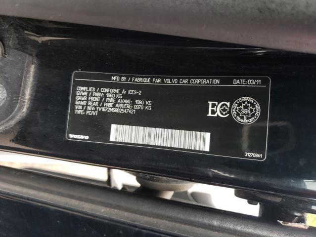 2011 VOLVO S40 T5