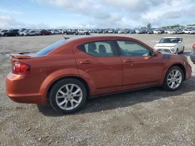 Седани DODGE AVENGER 2012 Оранжевий