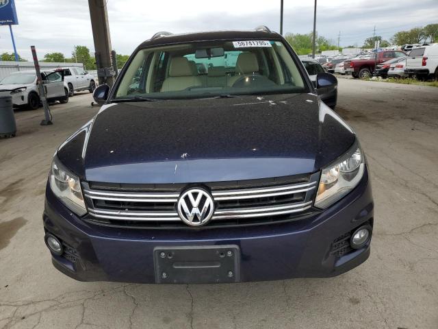  VOLKSWAGEN TIGUAN 2014 Синій