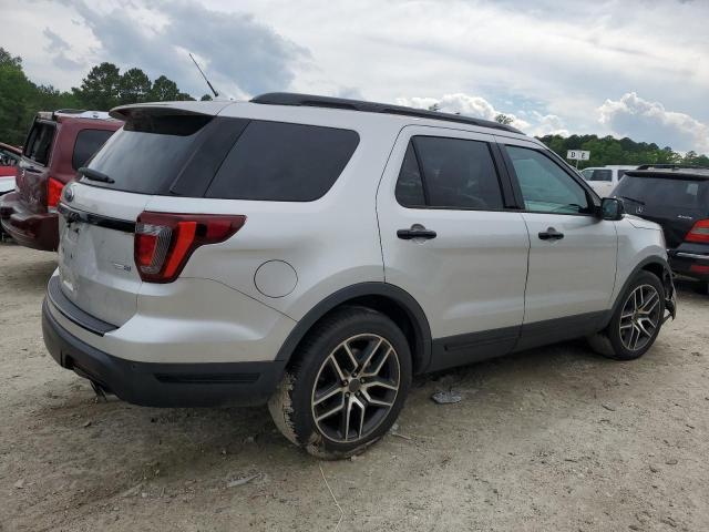  FORD EXPLORER 2018 Silver