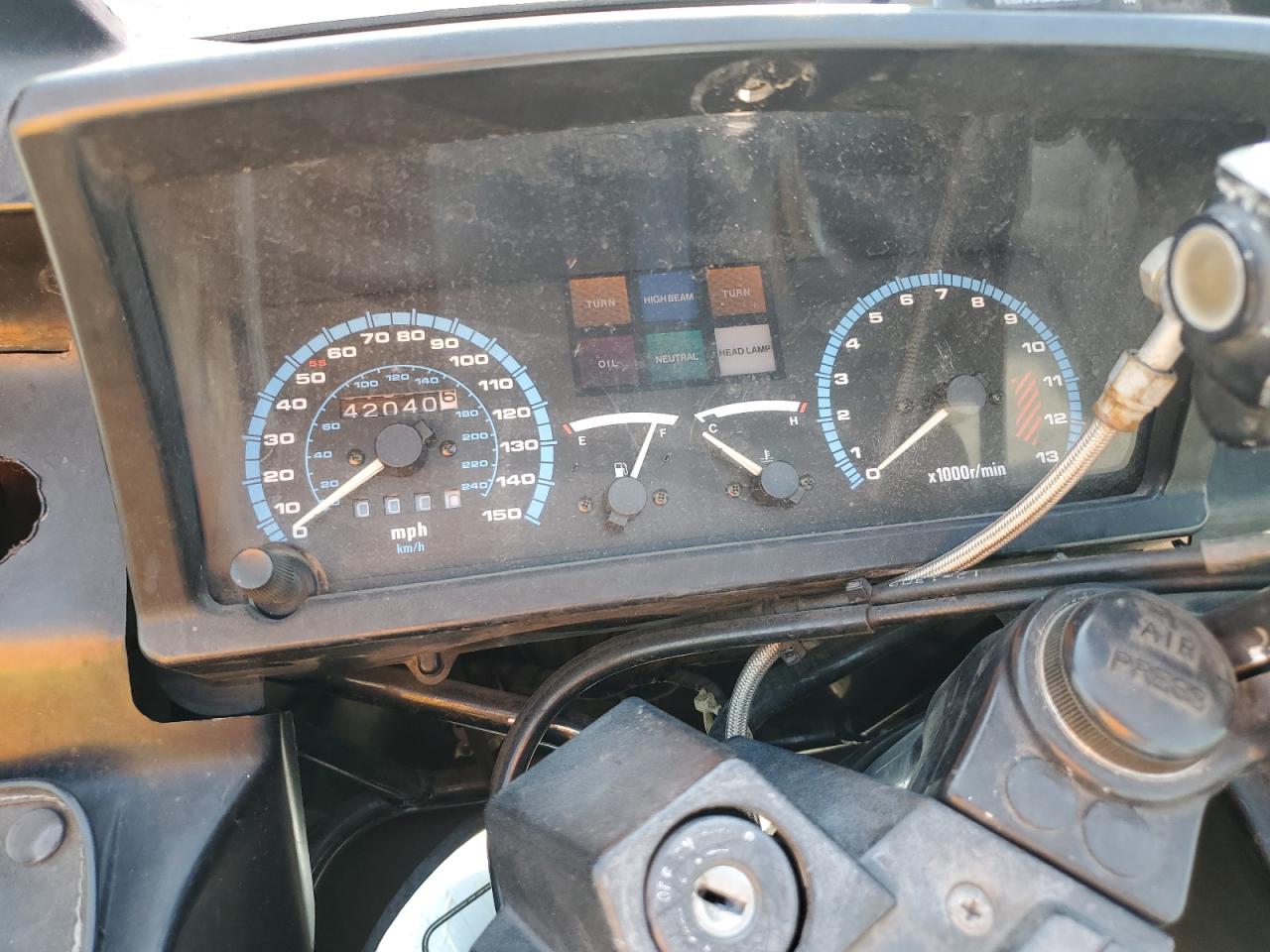 1986 Kawasaki Zg1000 VIN: JKAZGCA18GB502453 Lot: 57105465
