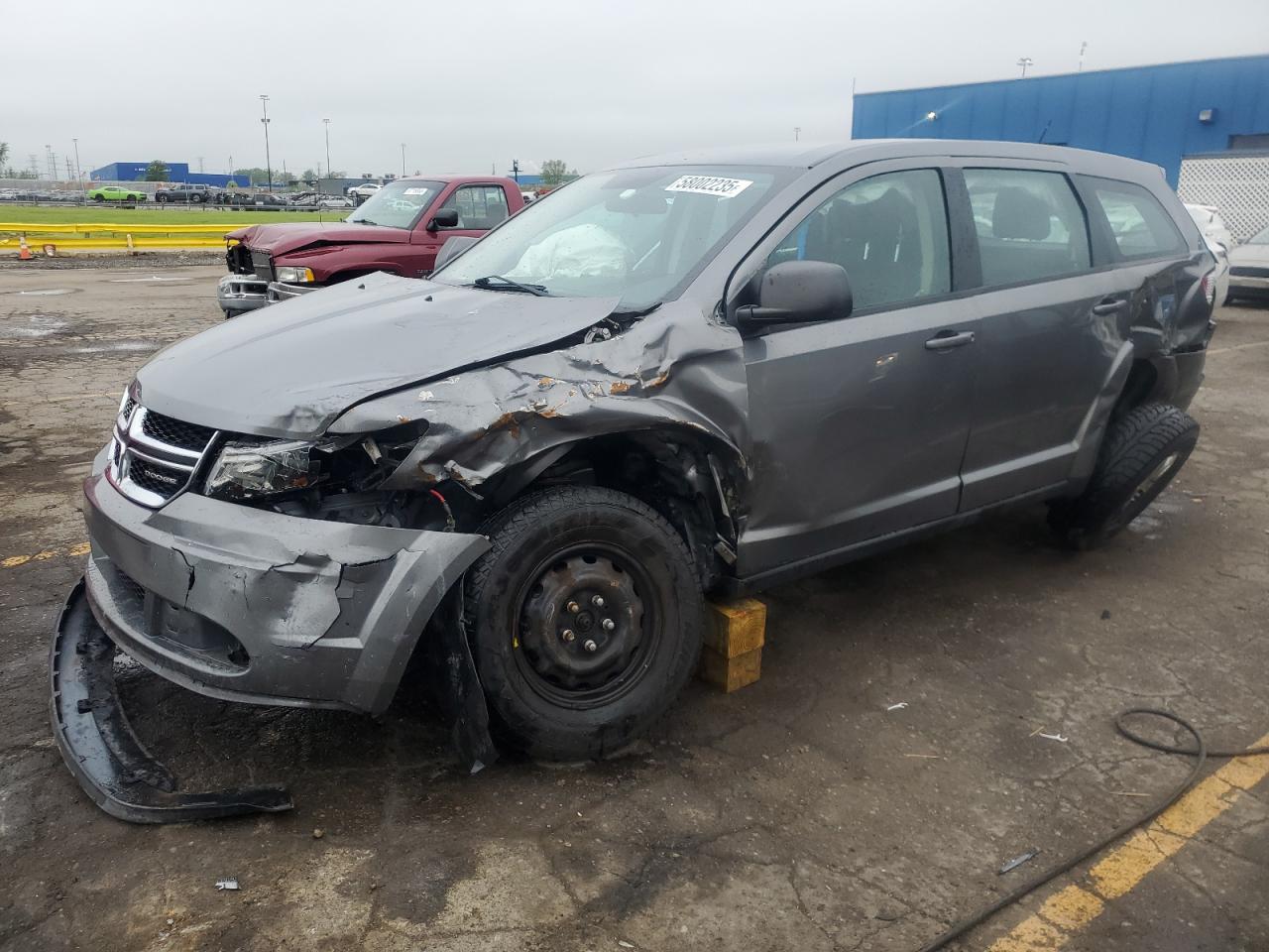 2012 Dodge Journey Se للبيع في Woodhaven، MI - Front End