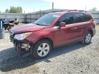 2016 Subaru Forester 2.5I Limited en Venta en Arlington, WA - Front End