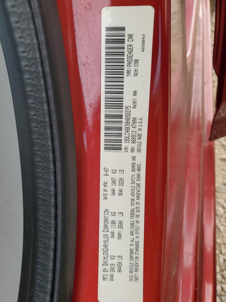 2008 Dodge Avenger Se VIN: 1B3LC46K58N692275 Lot: 56575515