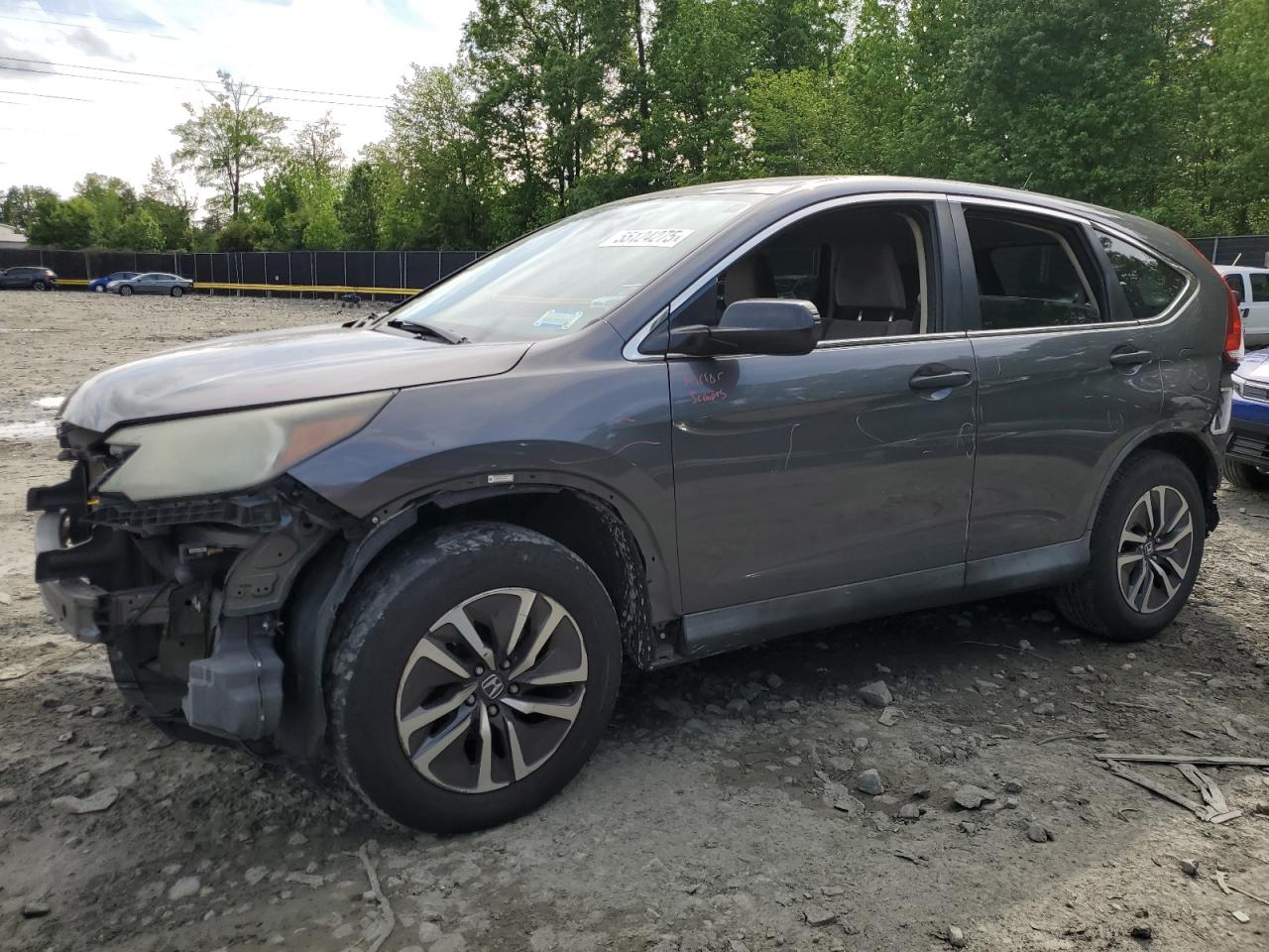 2014 Honda Cr-V Lx VIN: 2HKRM4H37EH724845 Lot: 55124275