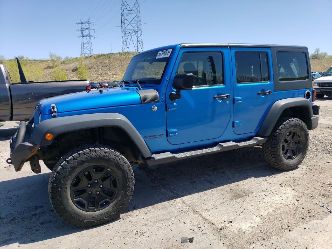 2015 Jeep Wrangler Unlimited Sport de vânzare în Littleton, CO - Hail