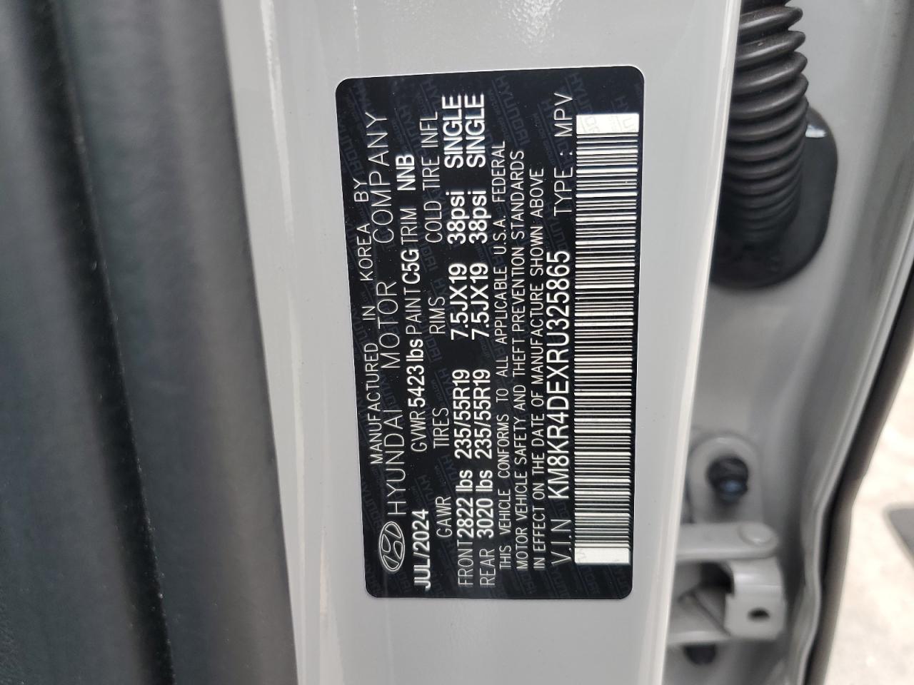 2024 Hyundai Ioniq 5 Limited VIN: KM8KR4DEXRU325865 Lot: 56170025