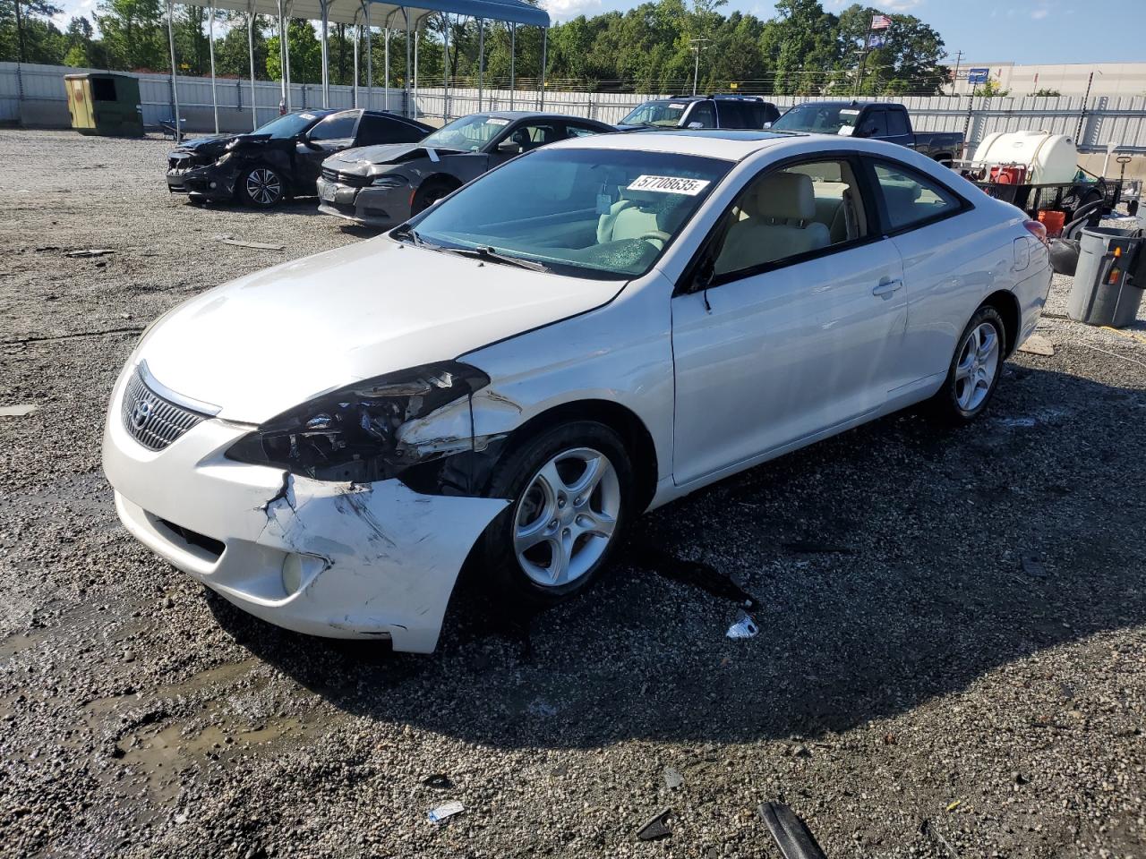 2004 Toyota Camry Solara Se en Venta en Spartanburg, SC - Front End