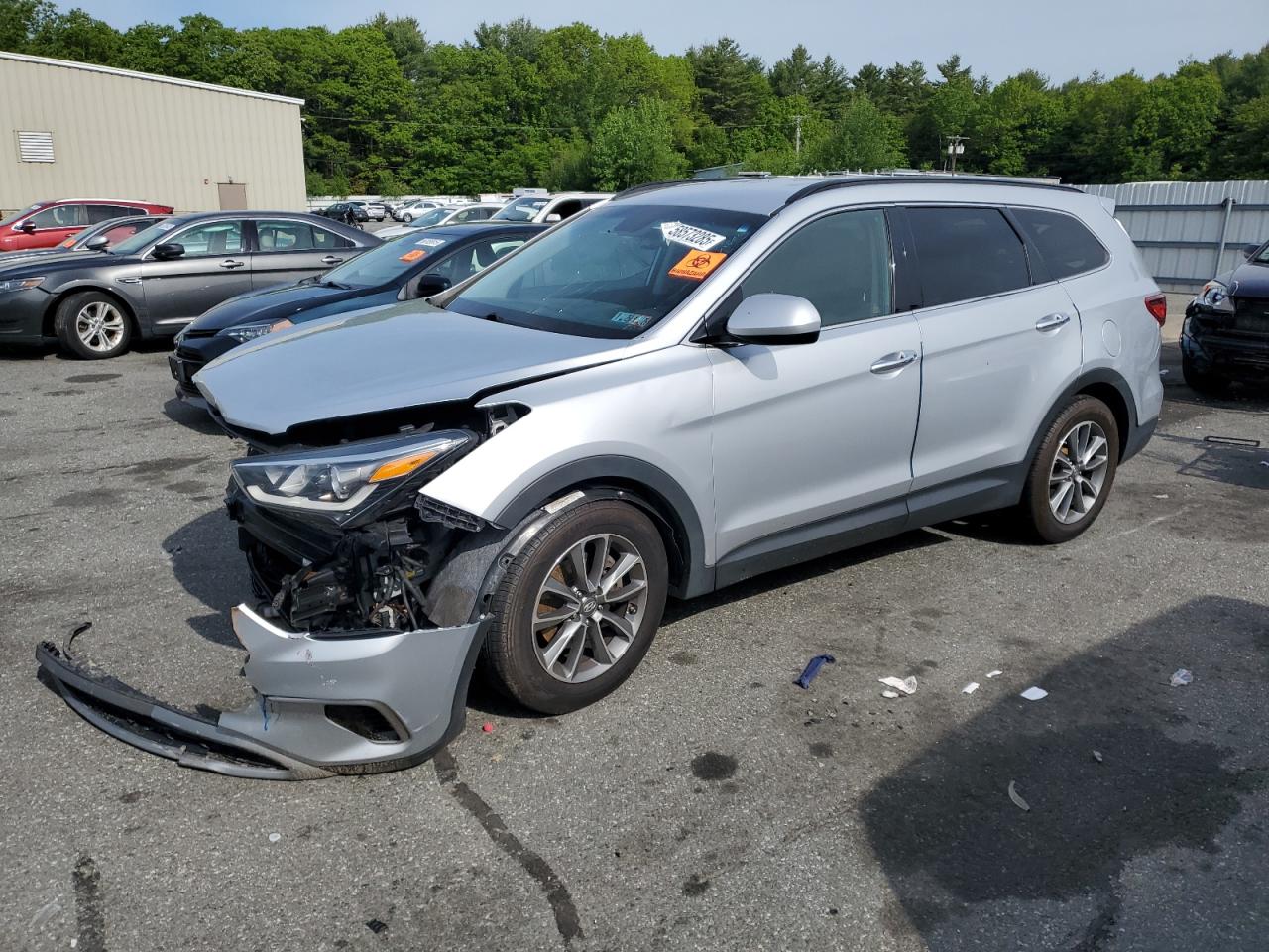 2017 Hyundai Santa Fe Se zu verkaufen in Exeter, RI - Front End