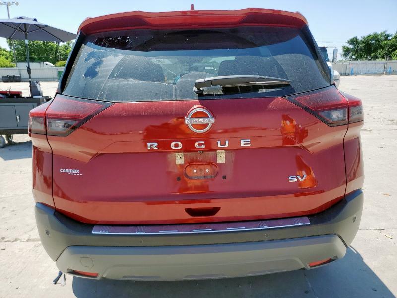  NISSAN ROGUE 2023 Czerwony
