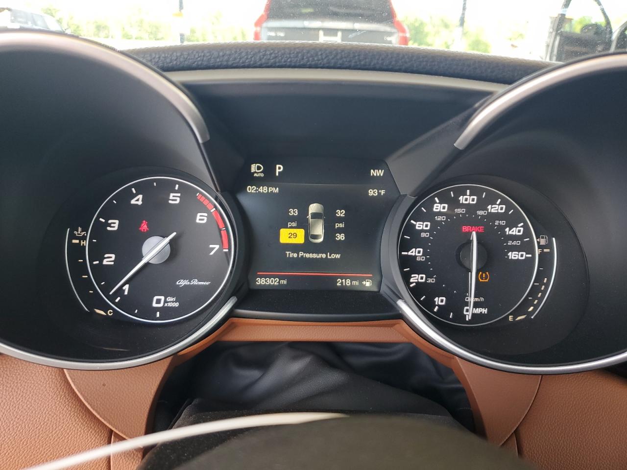 2019 Alfa Romeo Giulia Ti VIN: ZARFANBN3K7621231 Lot: 56063345