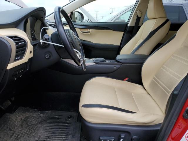  LEXUS NX 2015 Czerwony