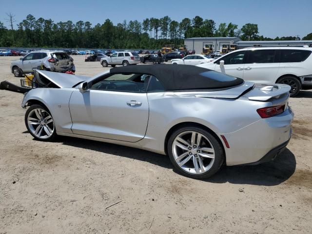 Кабріолети CHEVROLET CAMARO 2016 Сріблястий