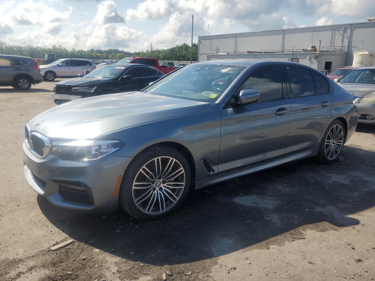 2019 BMW 530 Xi silver  gas WBAJA7C55KWW19496 photo #1