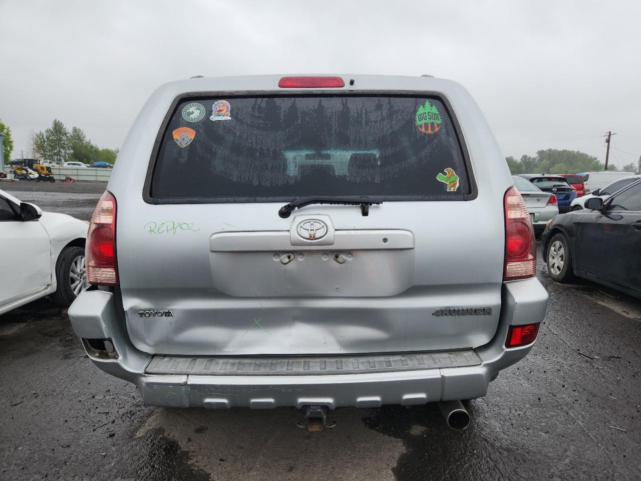 2005 Toyota 4Runner Sr5 VIN: JTEBU14R650064624 Lot: 58799845