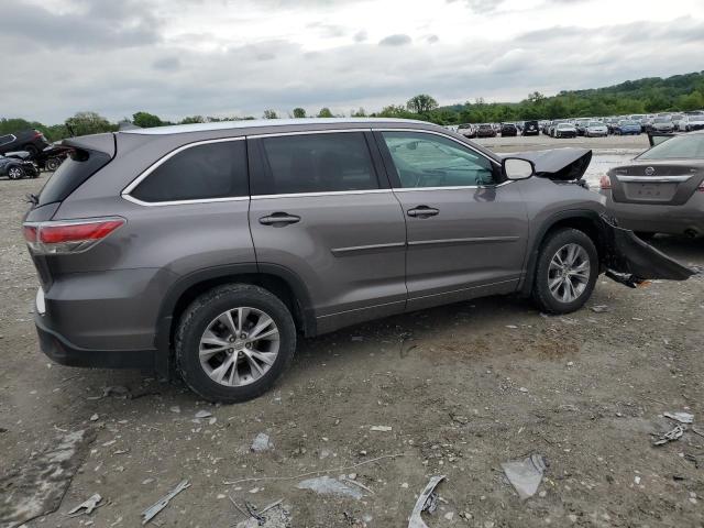  TOYOTA HIGHLANDER 2015 Gray