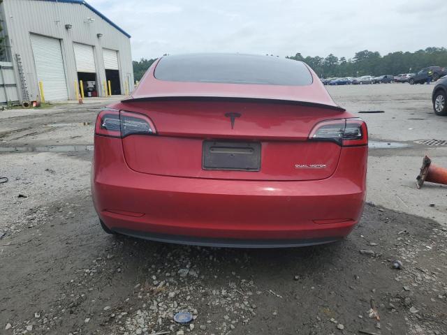  TESLA MODEL 3 2021 Czerwony