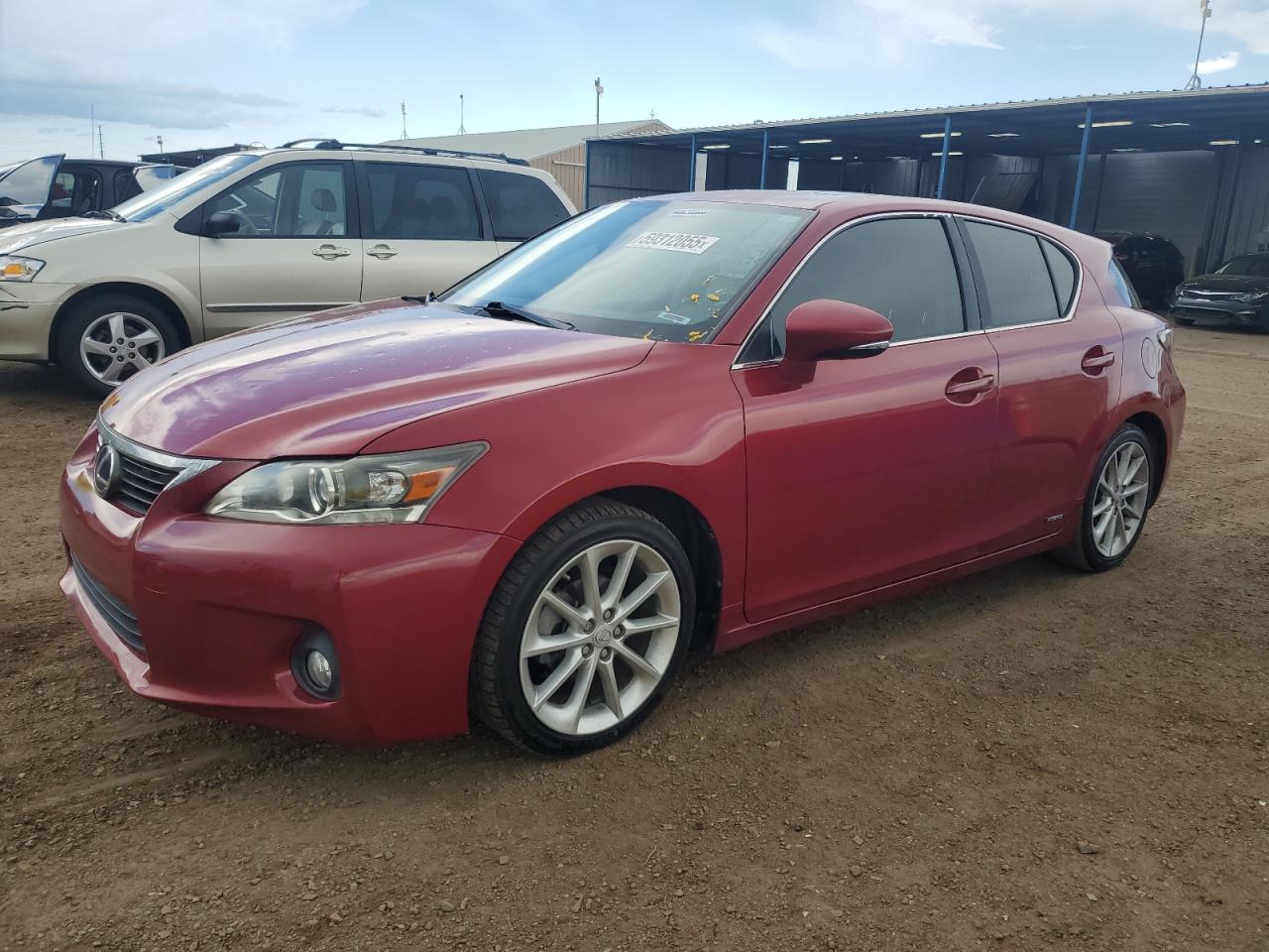 2012 Lexus Ct 200 იყიდება Brighton-ში, CO - Hail