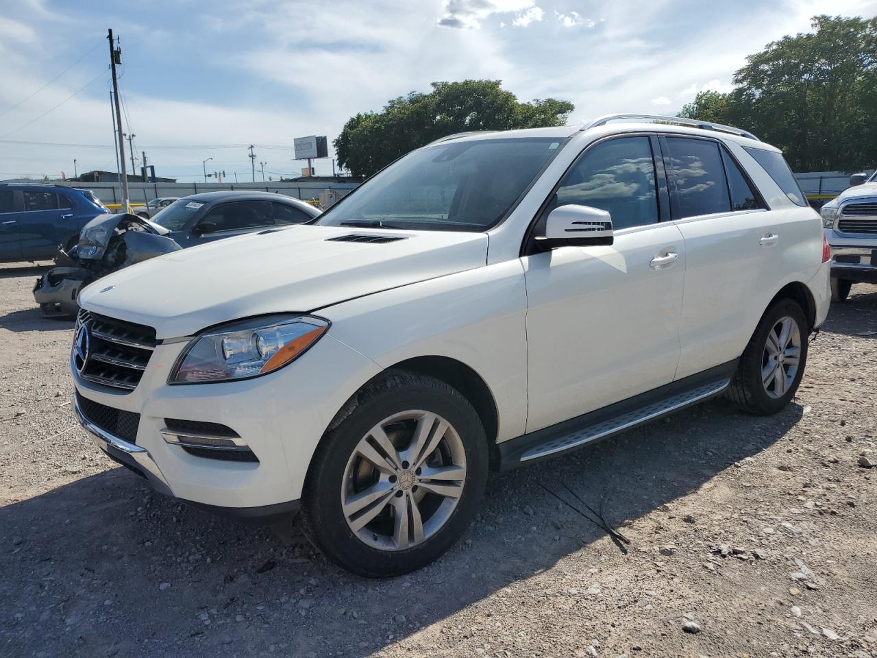 2013 Mercedes-Benz Ml 350 Bluetec na sprzedaż w Oklahoma City, OK - Rear End