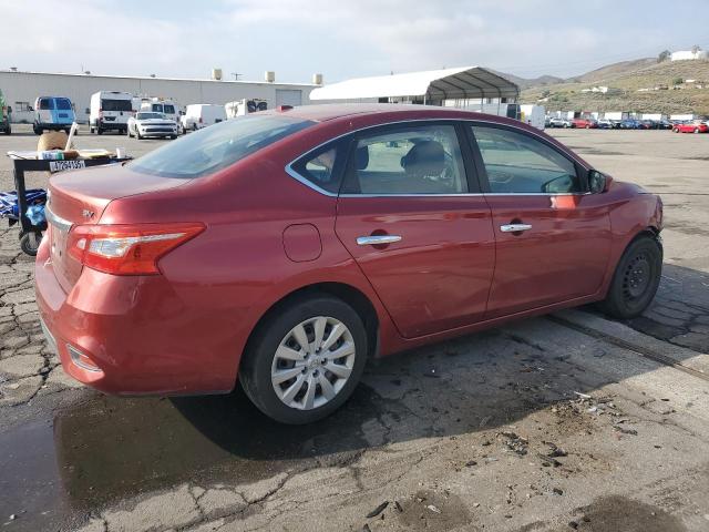  NISSAN SENTRA 2016 Красный