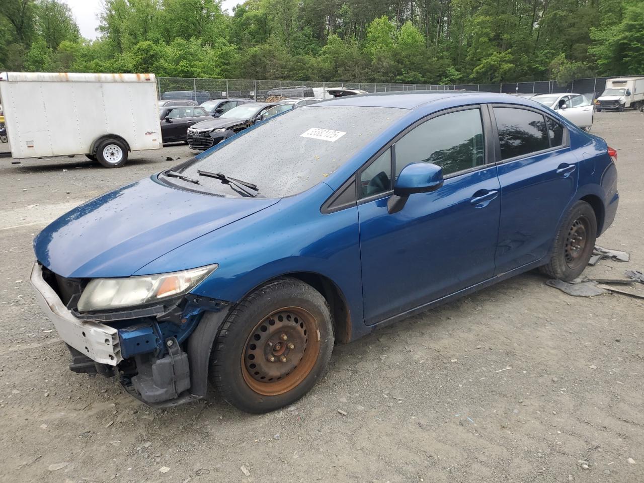 2013 Honda Civic Lx იყიდება Waldorf-ში, MD - Front End
