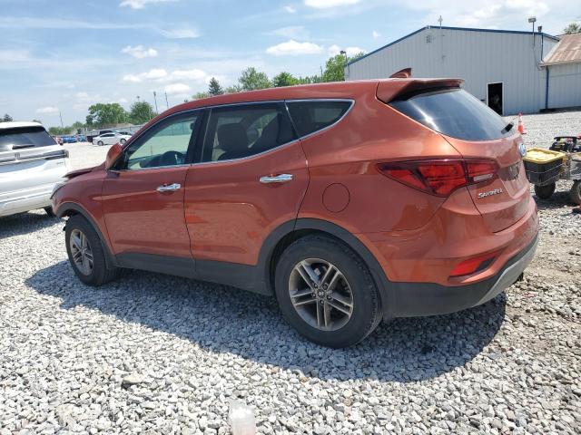  HYUNDAI SANTA FE 2017 Pomarańczowy