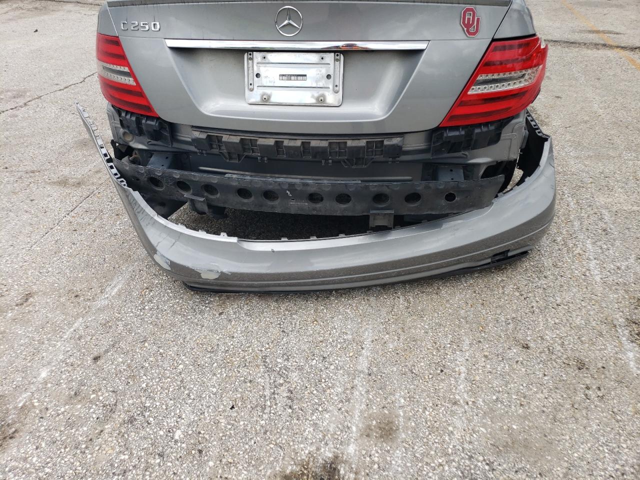 2012 Mercedes-Benz C 250 VIN: WDDGF4HB2CA688291 Lot: 55422075