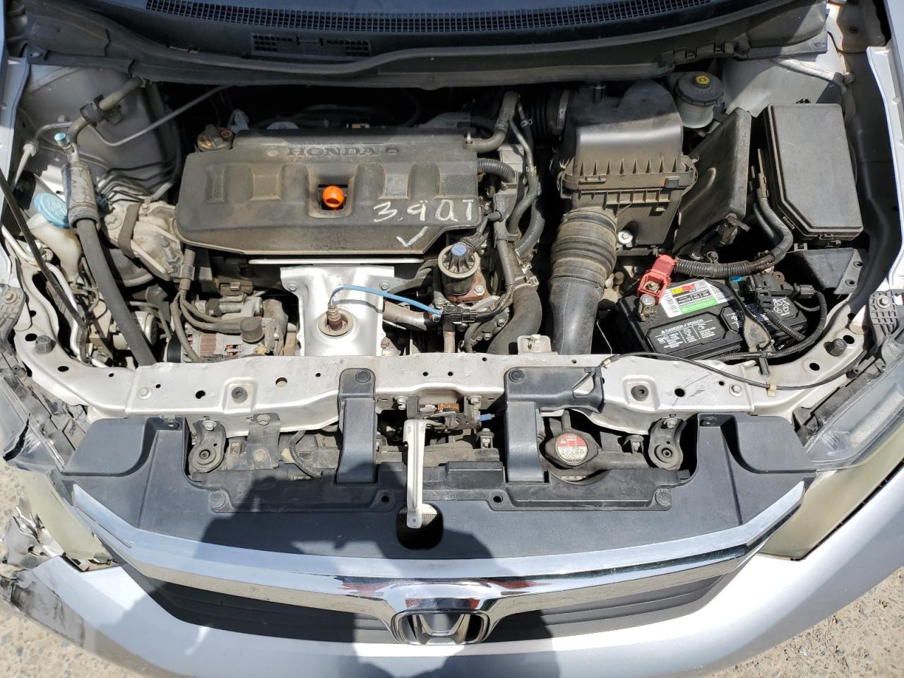 2012 Honda Civic Lx VIN: 19XFB2F54CE063505 Lot: 56599755