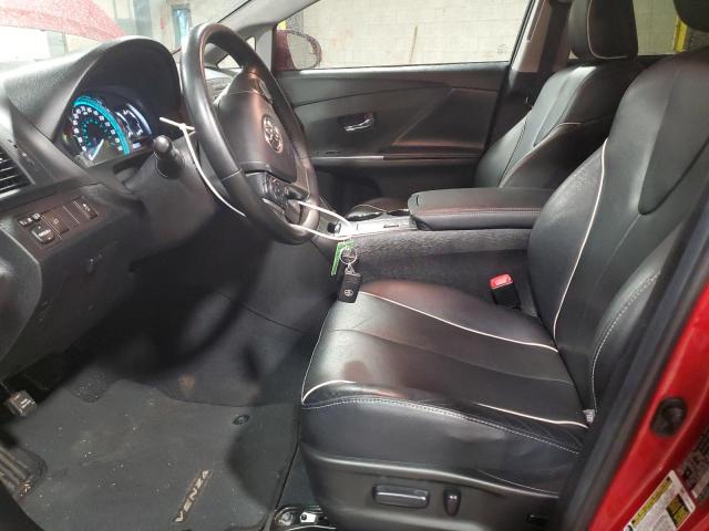 TOYOTA VENZA 2015 Красный