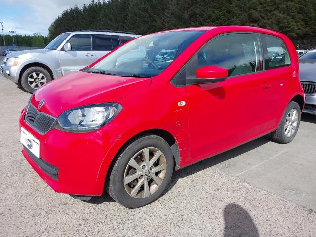 2016 SKODA CITIGO SE for sale at Copart WHITBURN