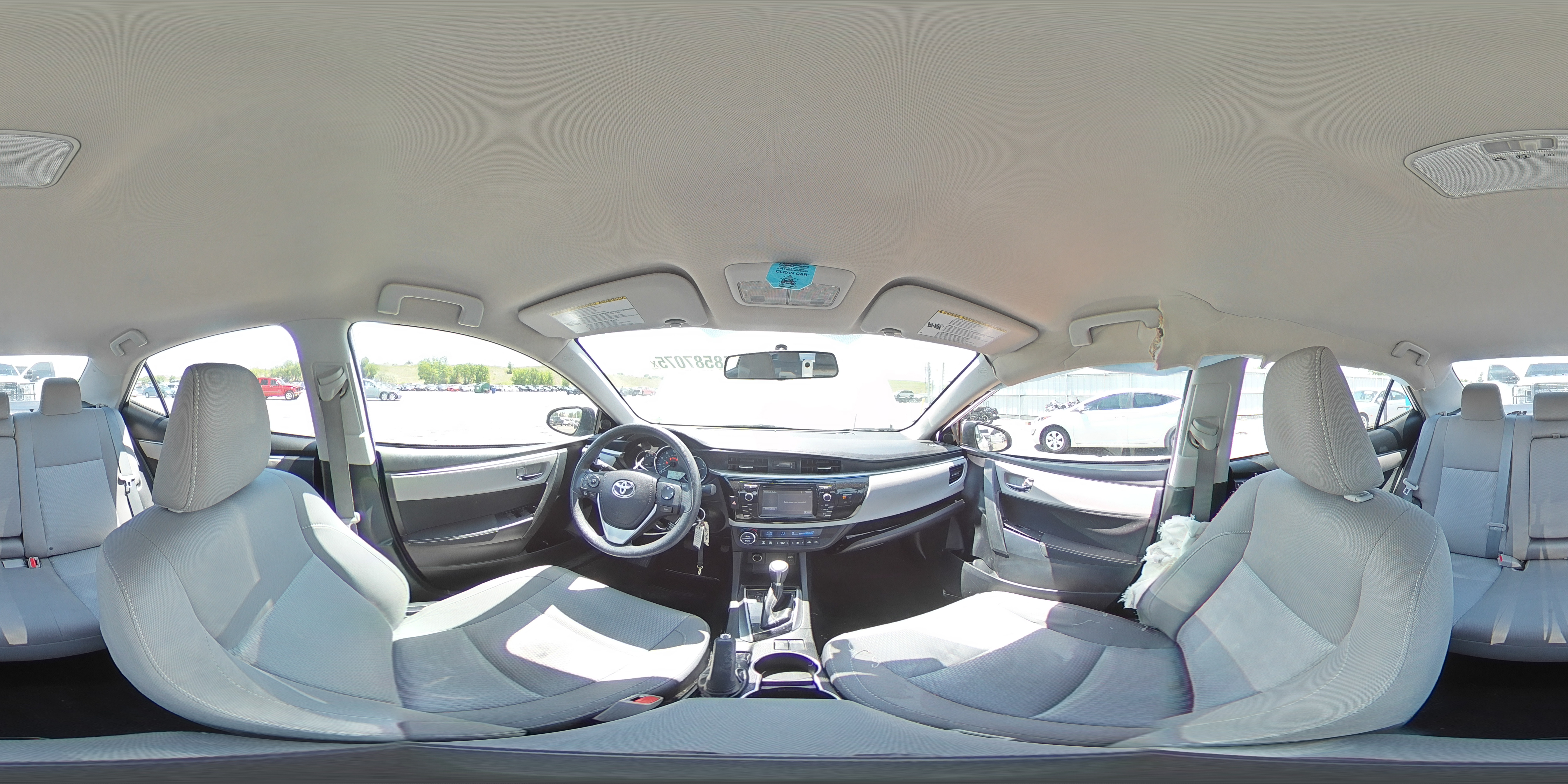 2016 Toyota Corolla L VIN: 2T1BURHE6GC687616 Lot: 58587075