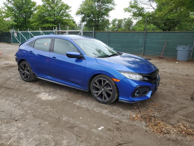  HONDA CIVIC 2017 Синий