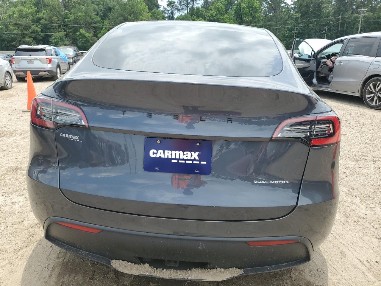 2021 Tesla Model Y VIN: 5YJYGAEEXMF130982 Lot: 58803655
