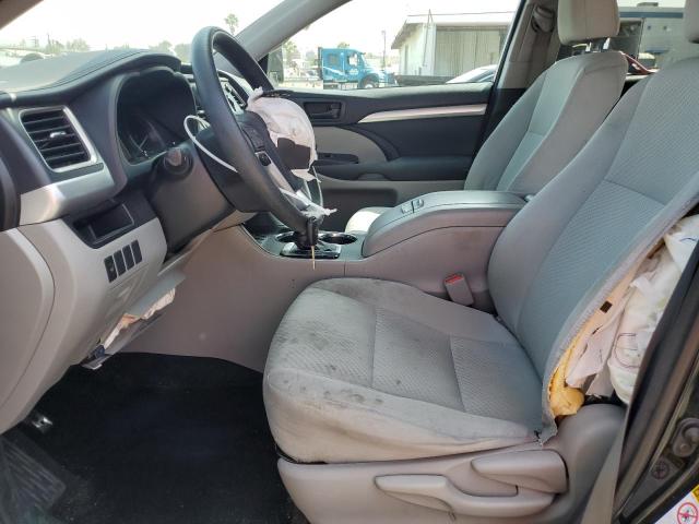  TOYOTA HIGHLANDER 2016 Czarny